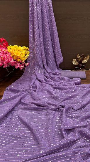 Picture of Georgette Saree