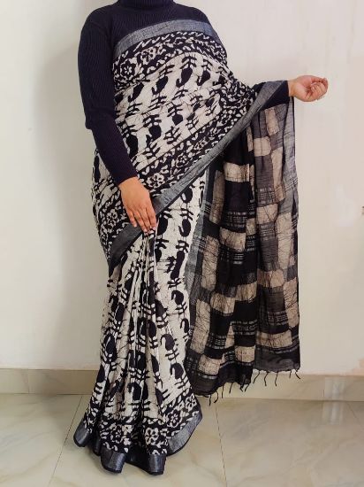 Picture of Linen Sarees