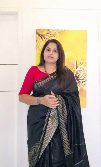 Picture of Semi Tusser Saree