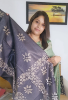 Picture of Semi Tusser Saree - Batik Print