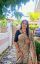 Picture of Cotton linen sarees  with block print