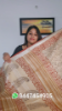 Picture of Cotton linen sarees  with block print 